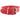 Red Studded O-Ring Leather Collar — Pet Play Gear (view 2)