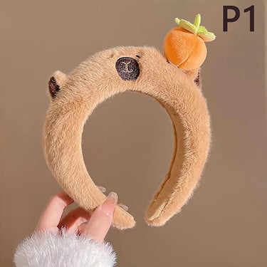 Cute Capybara Plush Headbands — ABDL & Littles (view 3)