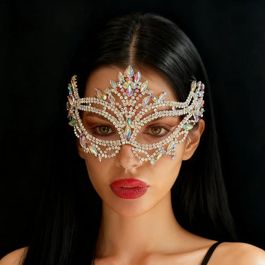 Rhinestone Veil Mask — Bedroom Accessories