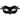 Masquerade Half Face Mask | Elegant Black & White Retro Design — Bedroom Accessories (view 2)