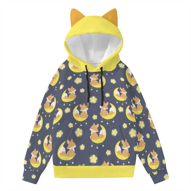 Foxy Lullaby Ears Hoodie — ABDL & Littles