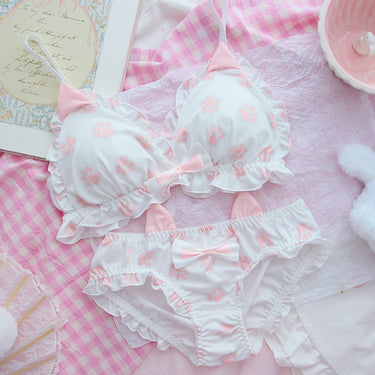 Cat Paw & Ears Underwear Set &mdash; Sissy Lingerie (view 2)