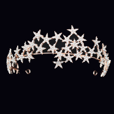Crystal Star Tiara Crown Headband Hairpiece &mdash; Bedroom Accessories (view 2)
