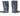 Lockable Restraint Bondage Paw Gloves | Black, Red & Purple &mdash; Pet Play Gear (view 3)