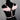 Pink faux leather angel wing body harness with silver O-rings and stud accents on mannequin.