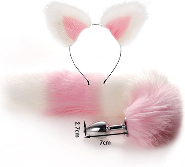 Wild Fox-Tail Cosplay & Plug Kit &mdash; BDSM Toys (view 3)