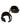 Close-up of black plush padded wrist cuff showing soft interior lining and buckle closure.