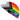 Pride Rainbow Flag Fan