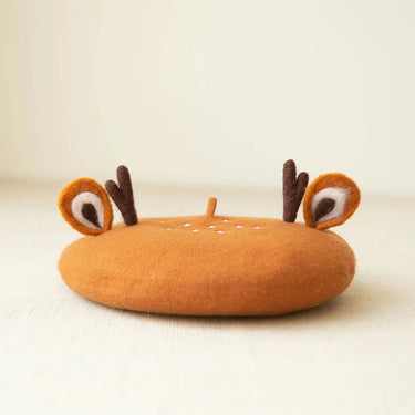 Forest-Core Beret Hats &mdash; ABDL & Littles (view 2)
