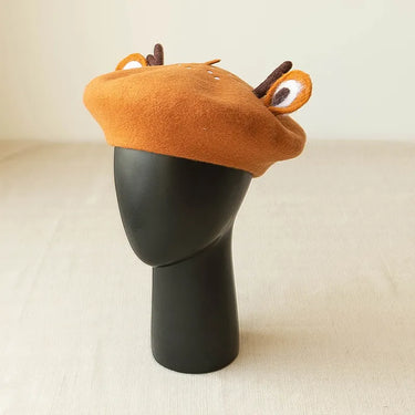 Forest-Core Beret Hats &mdash; ABDL & Littles (view 3)