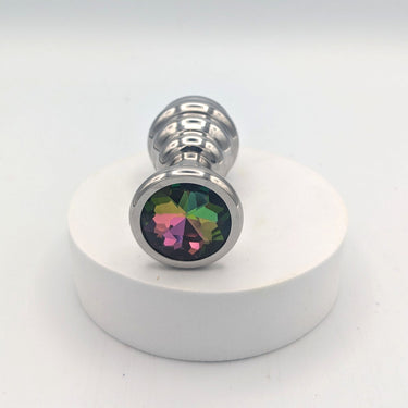 Anal Plug – Jeweled Butt Plug – Stainless Steel – Beehive