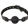 Saffron Adjustable Locking Breathable Ball Gag &mdash; BDSM Toys