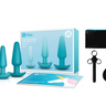 b-Vibe 7-Piece Anal Training & Education Set – Teal &mdash; BDSM Toys
