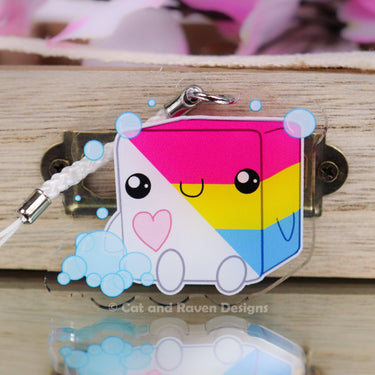 Soapy Buddy LGBTQ/Pride Flag Acrylic Keychain