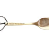 Engraved Wooden Spanking Spatula with Leather Wrist Strap &mdash; Impact Play