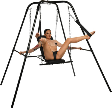 Full-Body Sex Swing with Frame &mdash; BDSM Toys (view 3)