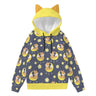 Foxy Lullaby Ears Hoodie &mdash; ABDL & Littles