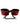 Rouge Anaconda Adjustable Leather Wrist Cuffs | Black Burgundy Red &mdash; BDSM Toys